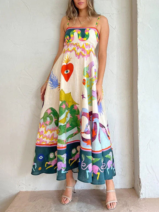 Indie Style Dress, Bohemian Dress