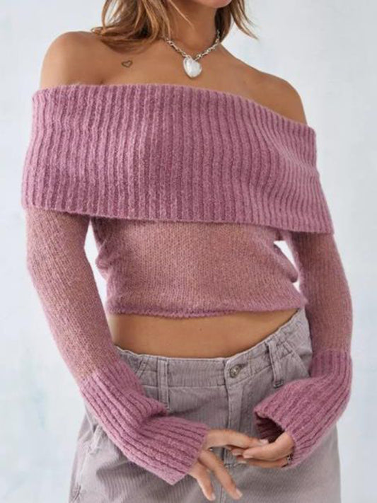 Long-sleeved sweater